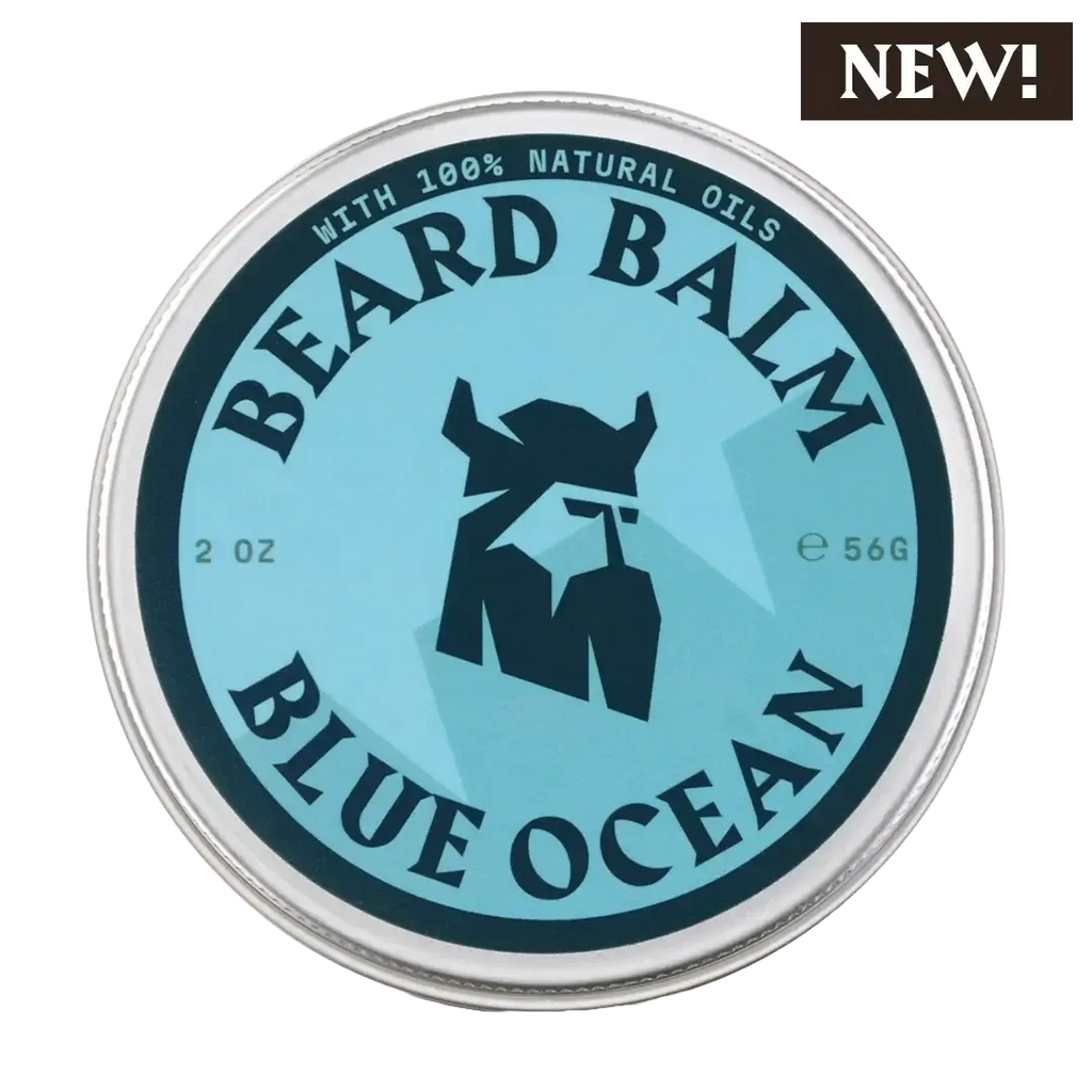 Blue Ocean' with a blue label and silver lid