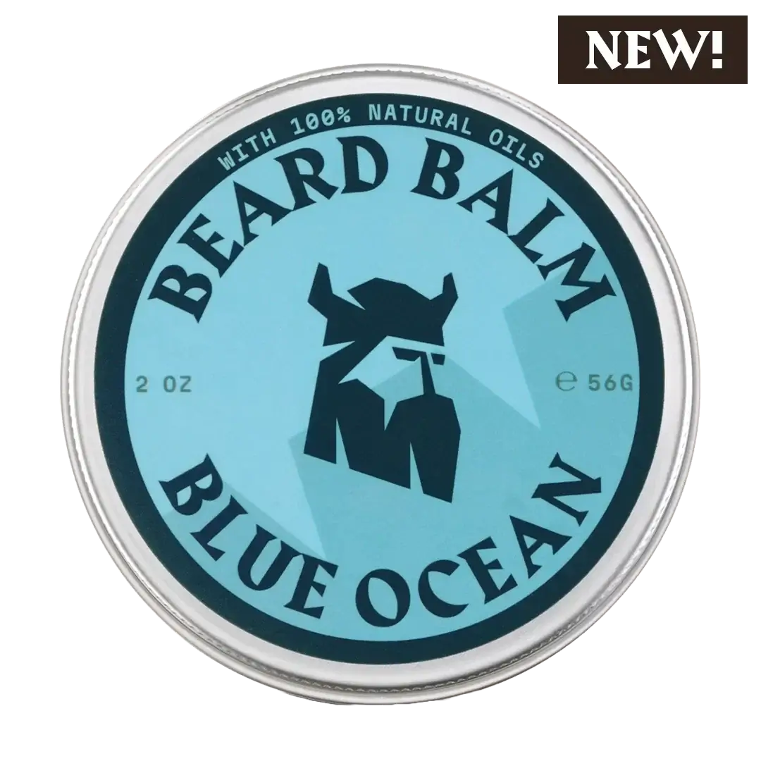 Blue Ocean' with a blue label and silver lid