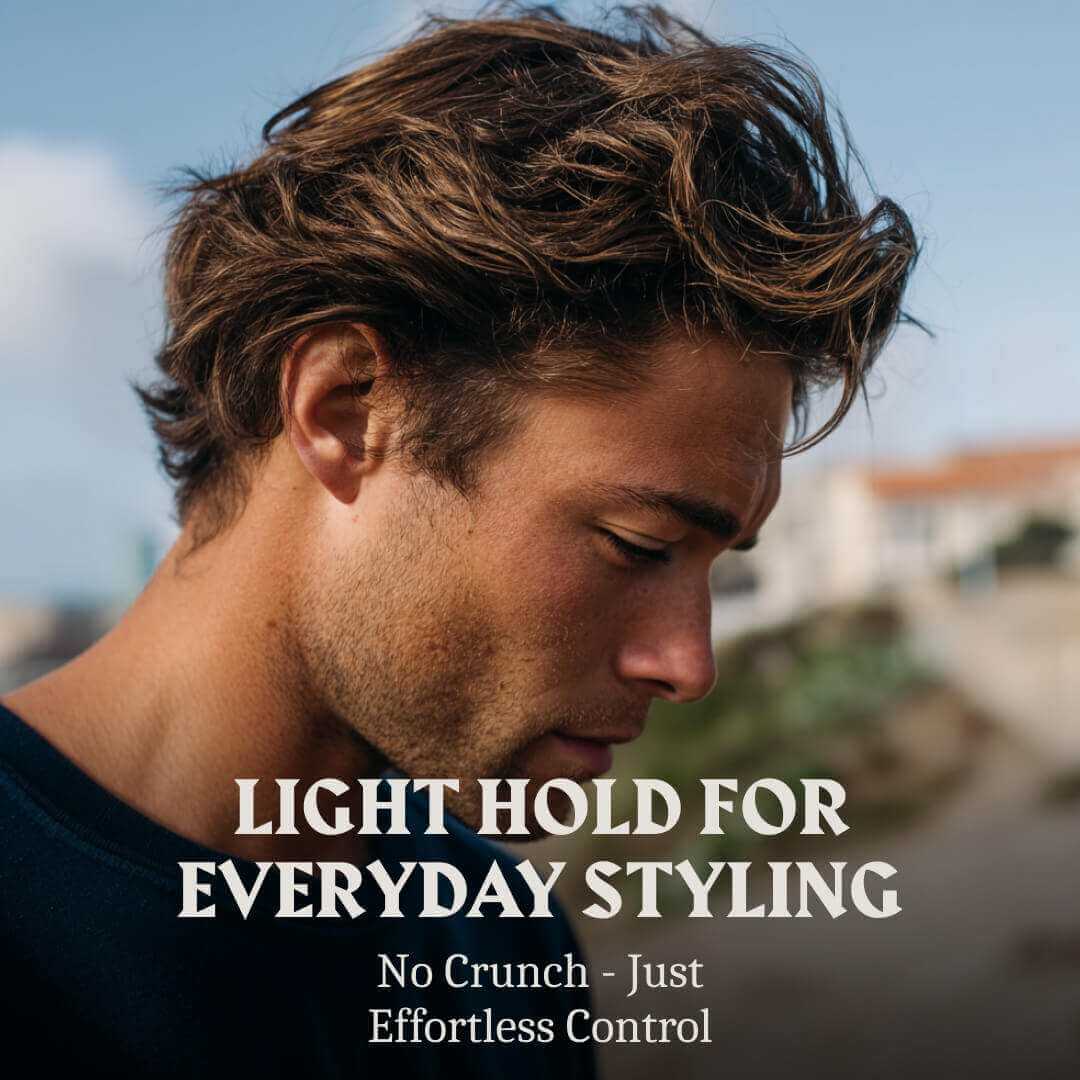 Hair Styling Powder for Men - Light Hold - Vanilla