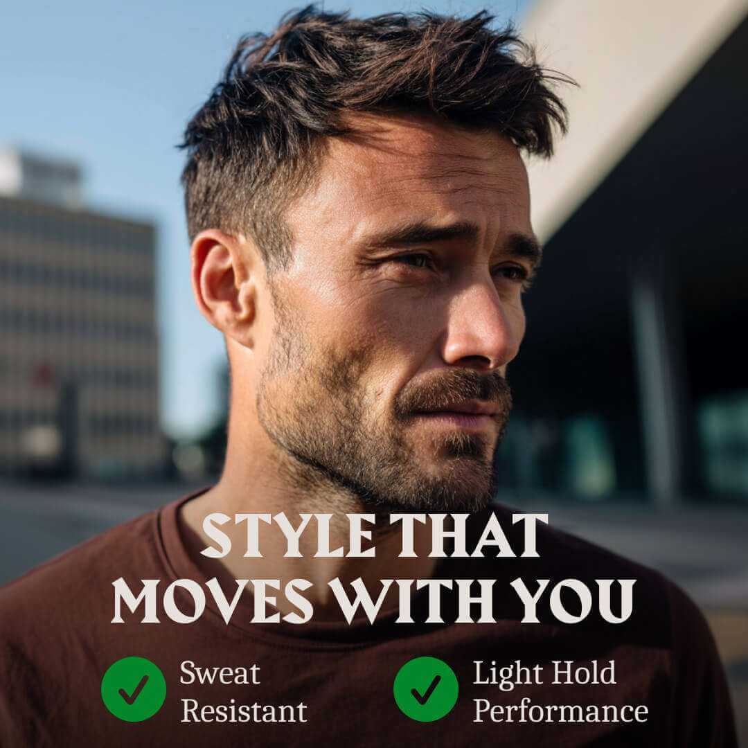 Hair Styling Powder for Men - Light Hold - Vanilla