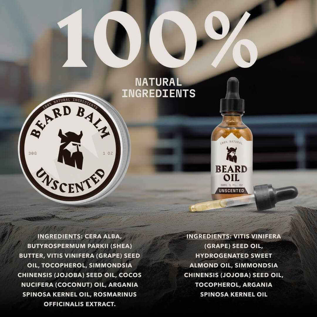 Beard Oil and Balm - Unscented