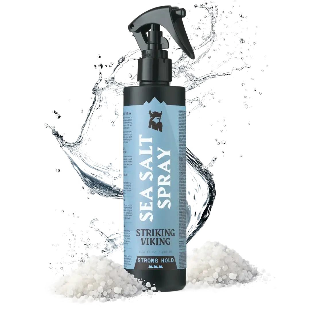 Sea Salt Spray bottle with water splash