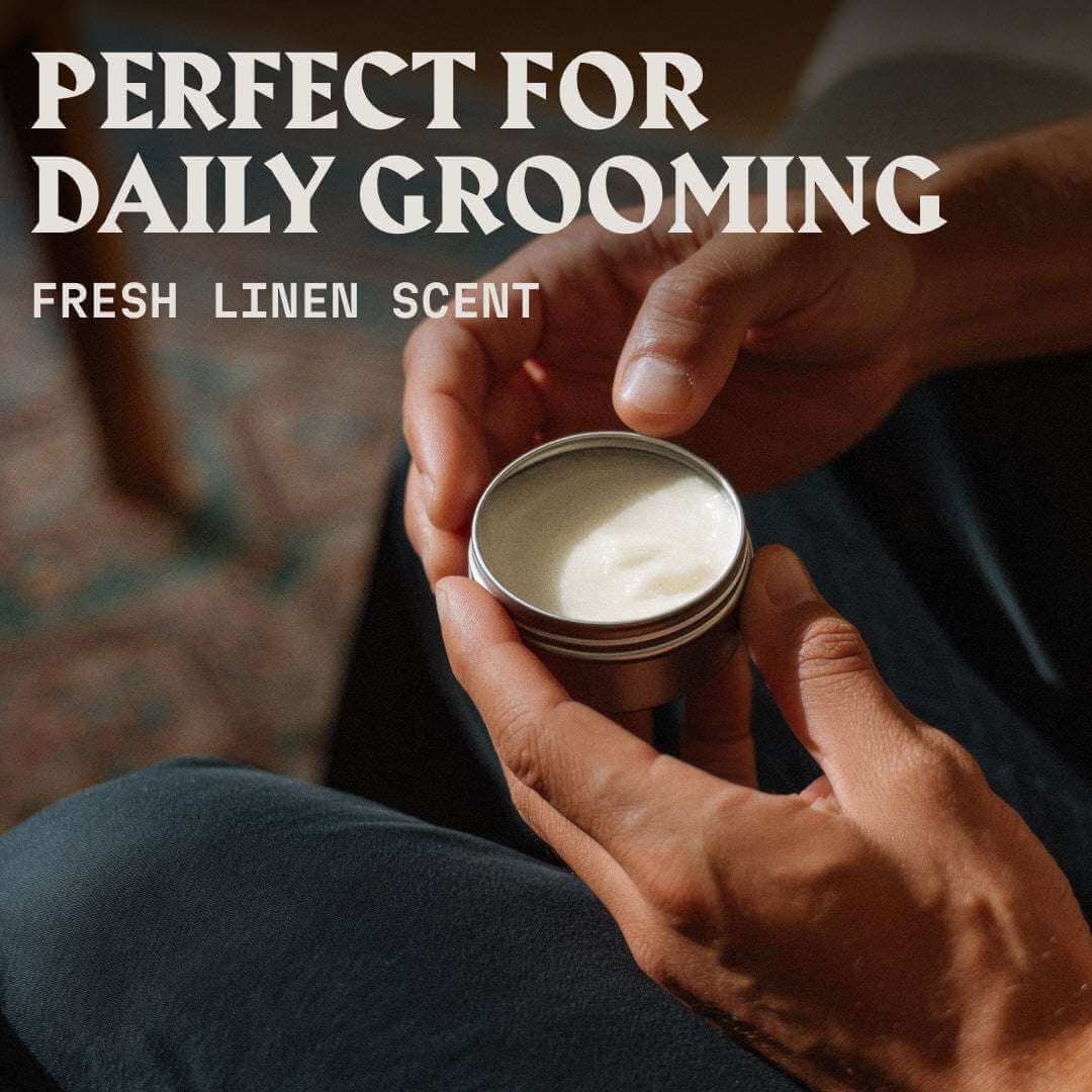 Perfect for Daily Grooming' and 'Fresh Linen Scent
