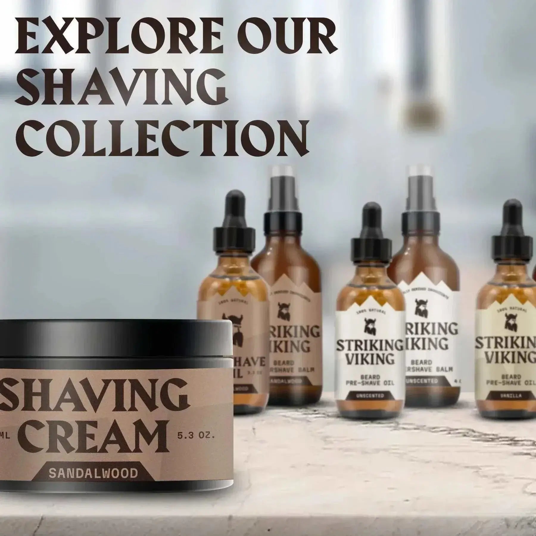 Shaving Cream for Men - Sandalwood