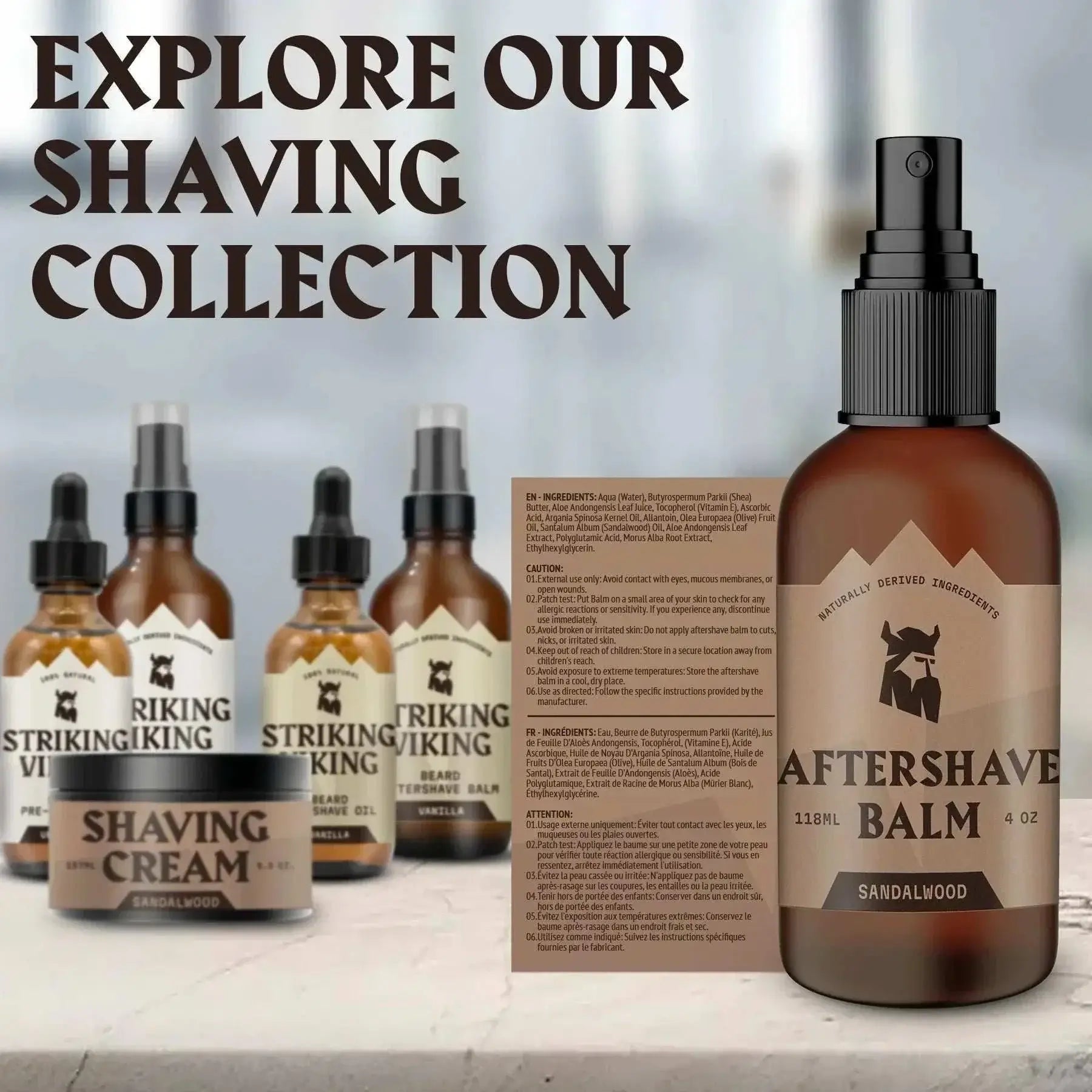 After Shave Balm for Men - Sandalwood