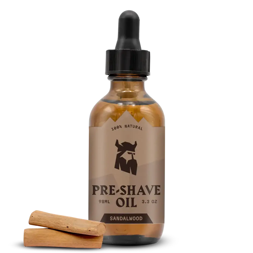 Pre Shave Oil for Men - Sandalwood
