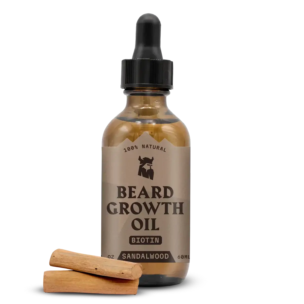 Beard Growth Oil Biotin - Sandalwood
