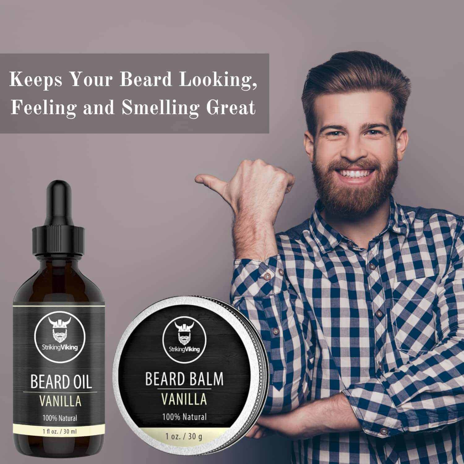Beard Oil and Balm - Vanilla
