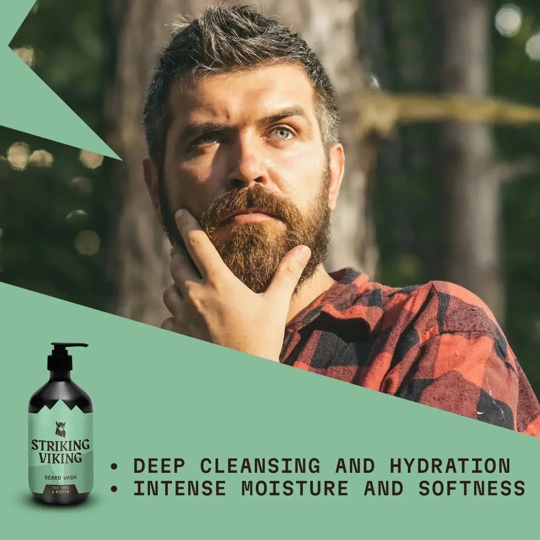 Beard Shampoo - Tea Tree & Biotin