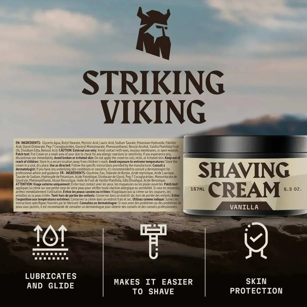Shaving Cream for Men - Vanilla