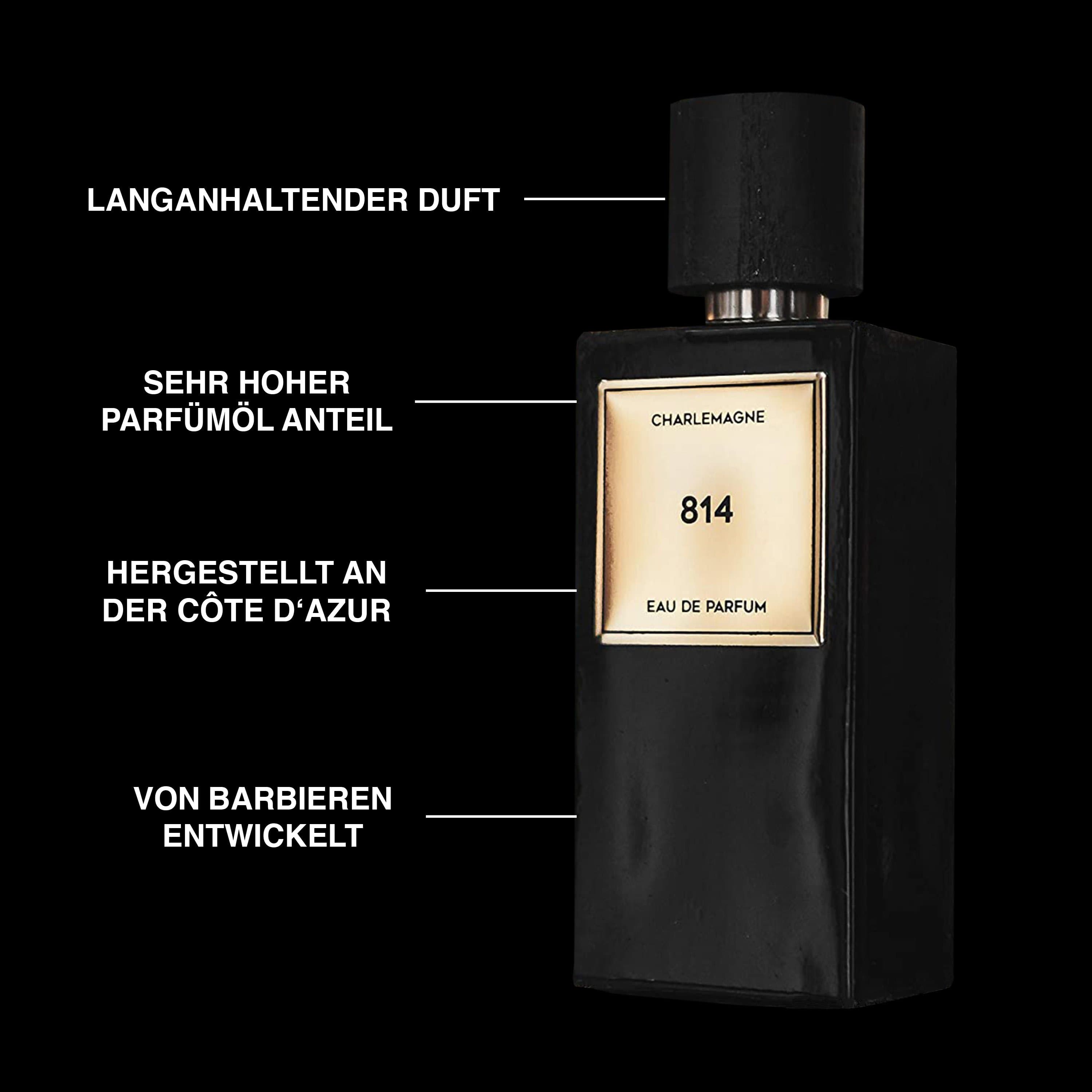 Charlemagne 814 - Eau Parfum de • Barbers Charlemagne By Premium Created •